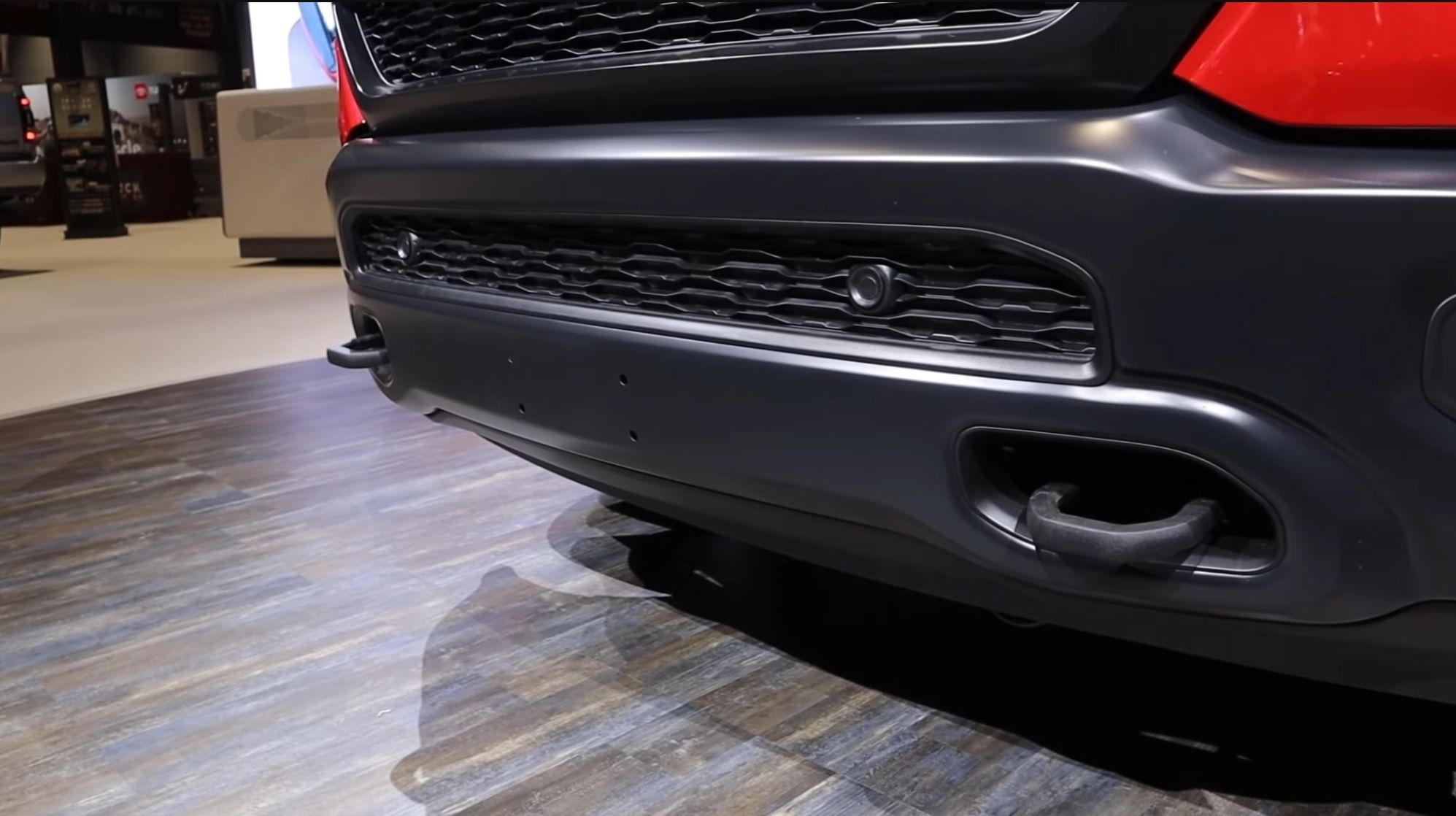Ram 1500 BTS Firefighter Edition Front hitches
