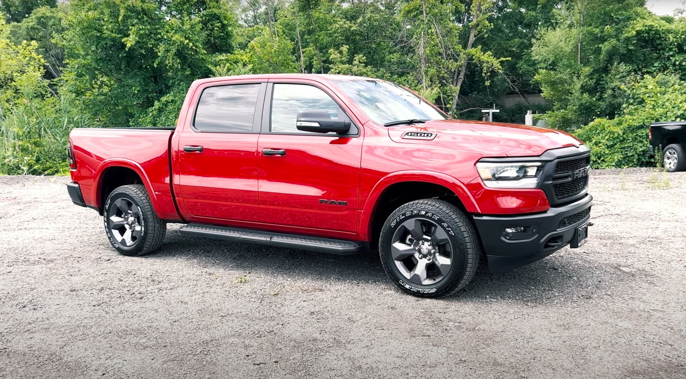 Ram 1500 BTS Firefighter Edition Side Profile Red 