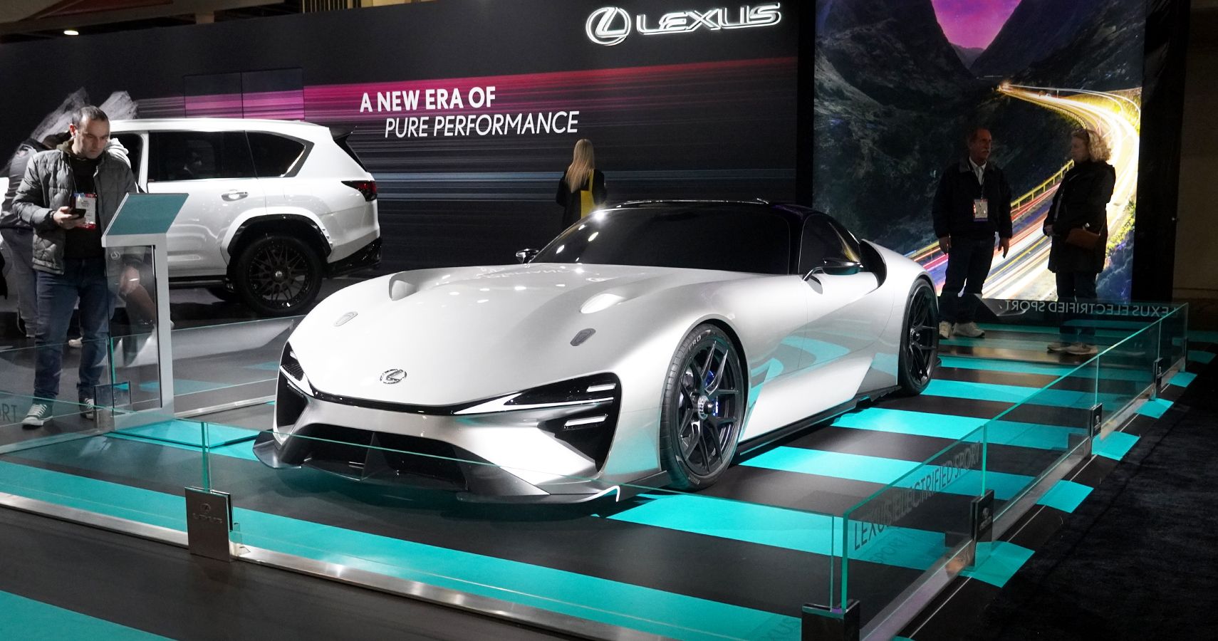 SEMA 2022 Lexus EV Concept Front Three Quarters