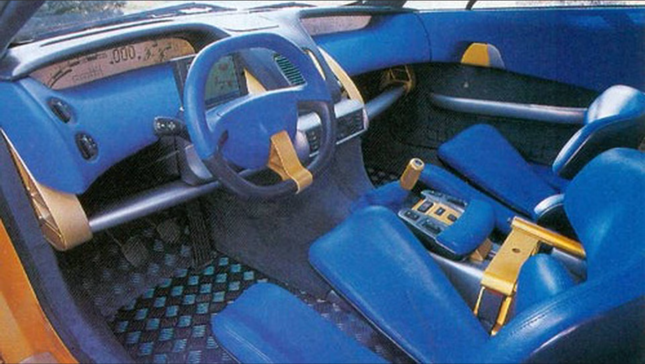 Interior del concepto Bertone BMW Pickster 