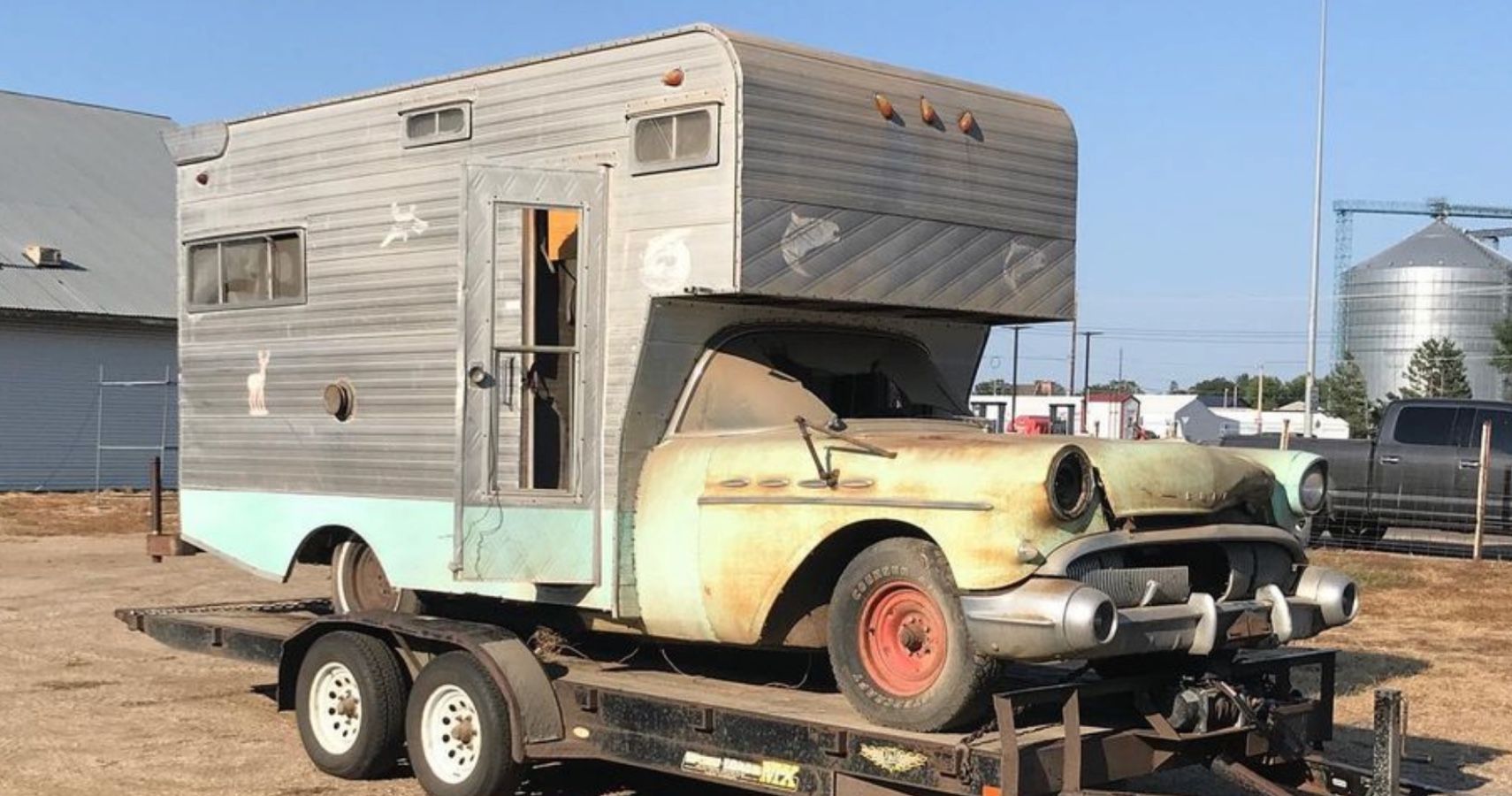 Check Out This Weird 1957 Buick Roadmaster Motorhome Found In A Barn