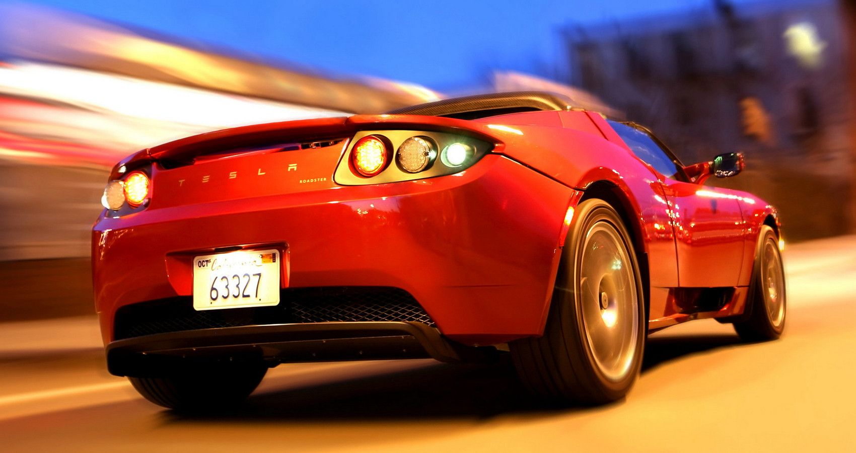 Tesla Roadster - Rear