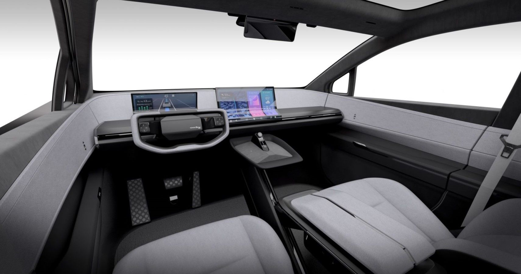 New Toyota bZ Compact SUV Concept Interior Is Like Nothing Else