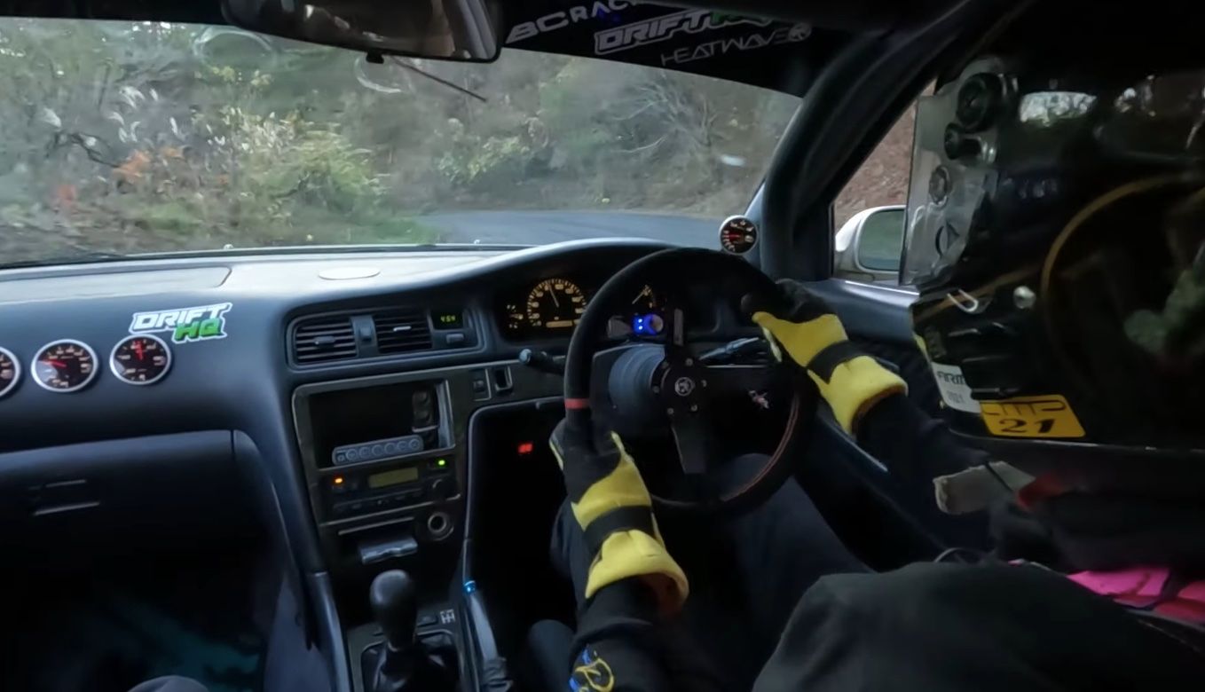 Adam LZ Touge racing, interior view