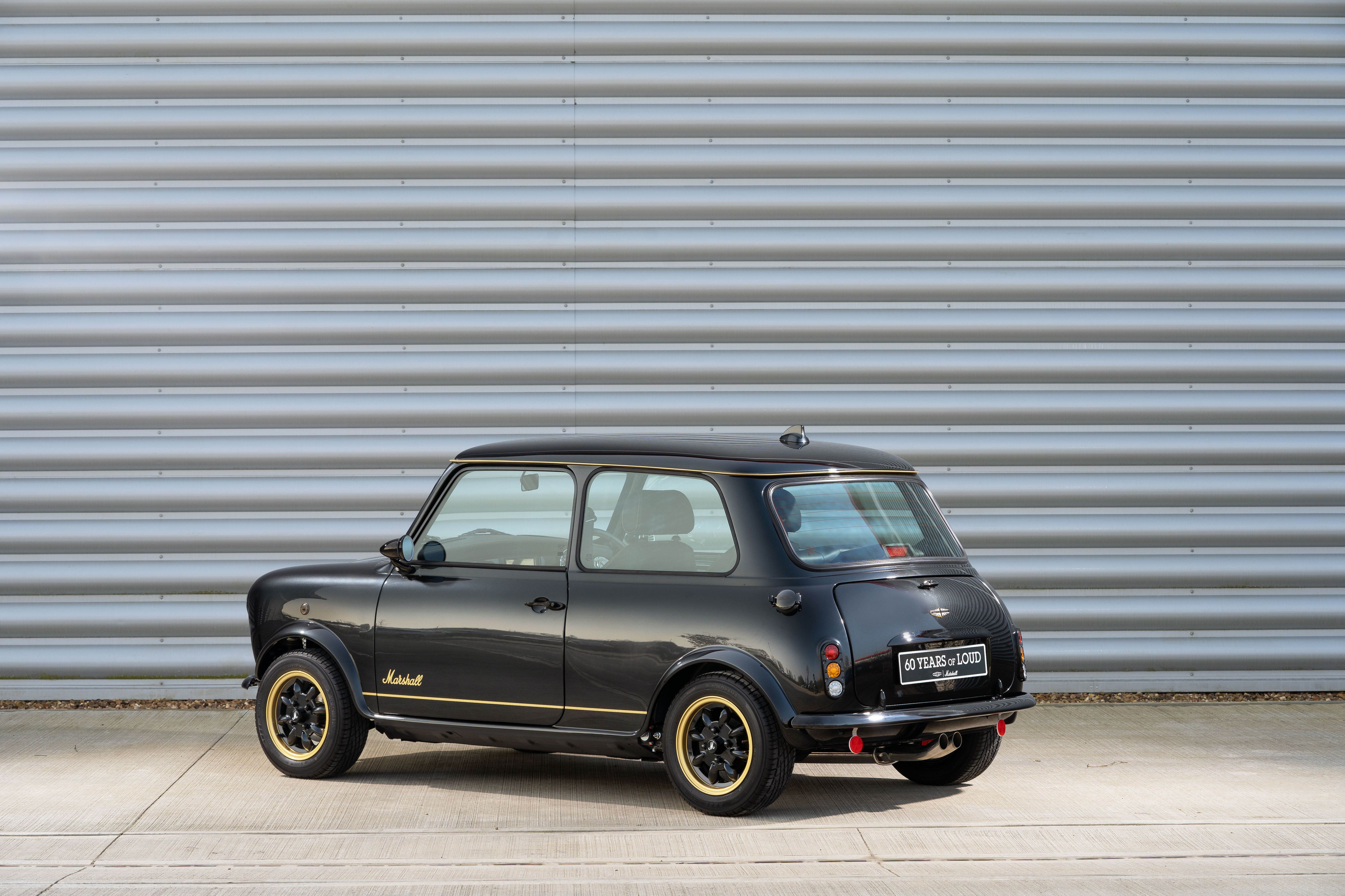 David Brown Automotive & Marshall Mini Remastered Edition Rear Quarter View