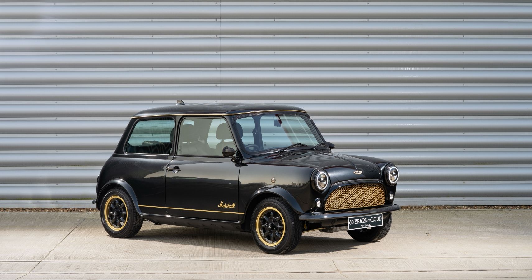 David Brown Automotive & Marshall Mini Remastered Edition Front Quarter View