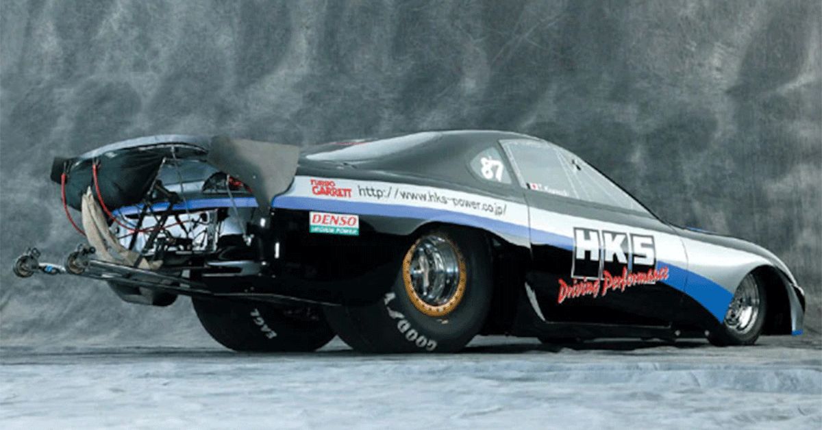 HKS-Drag-Race-2001-Toyota-Supra---1,455-Hp---Rear