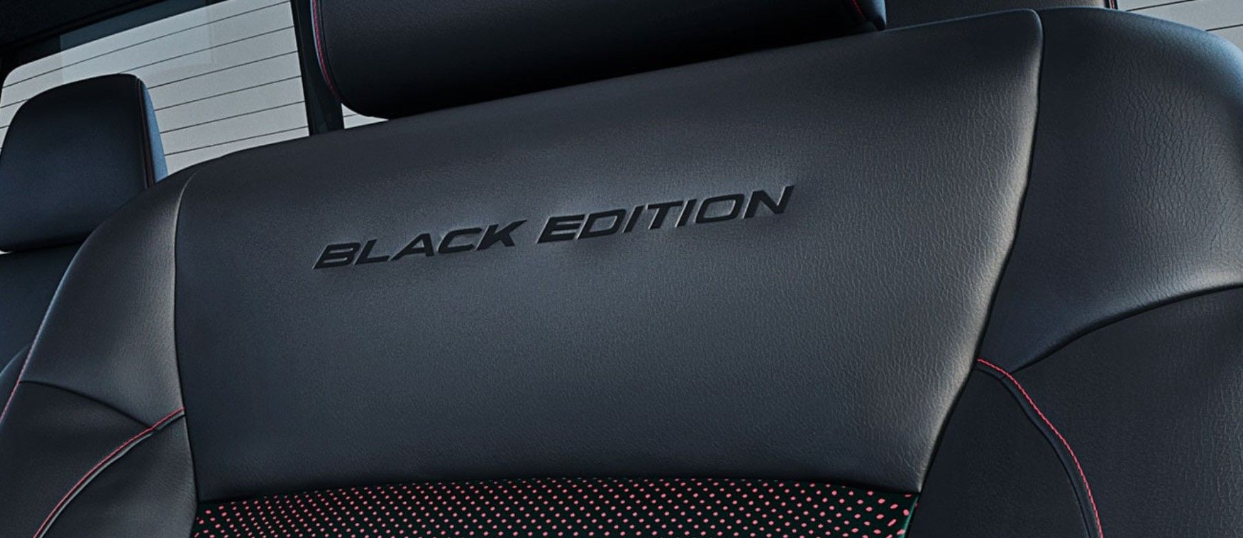 Honda Ridgeline Black Edition seat with logo