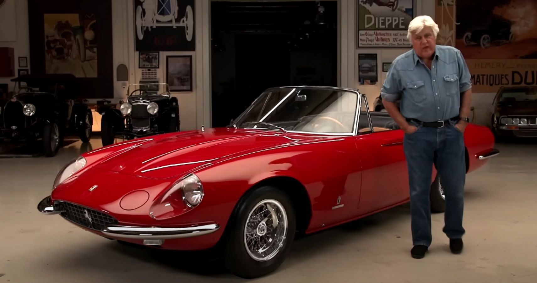 Jay Leno Prefers Nethercutt’s 1967 Ferrari 365 California Spyder To ...