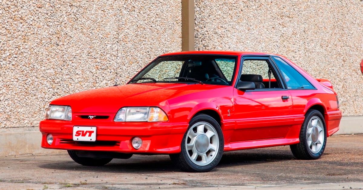 This Is What Makes The 1993 Ford Mustang SVT Cobra So Special