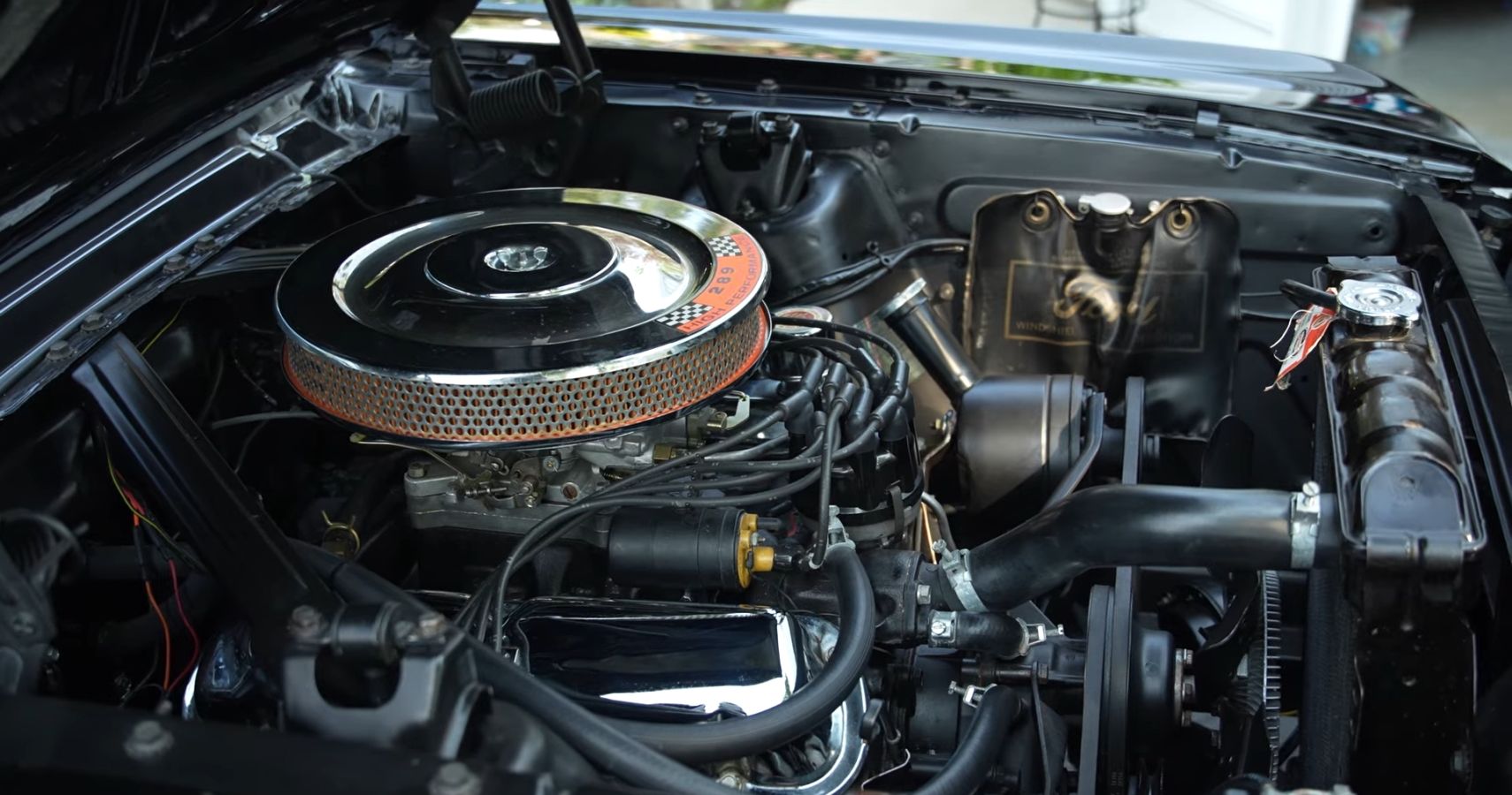 1963 Henry Ford Mustang Engine Bay