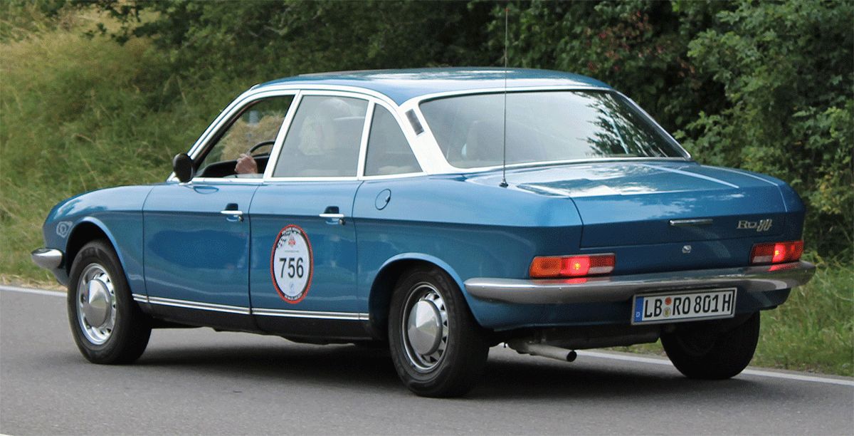 1967-77-NSU-Ro80-(Blue)---Rear