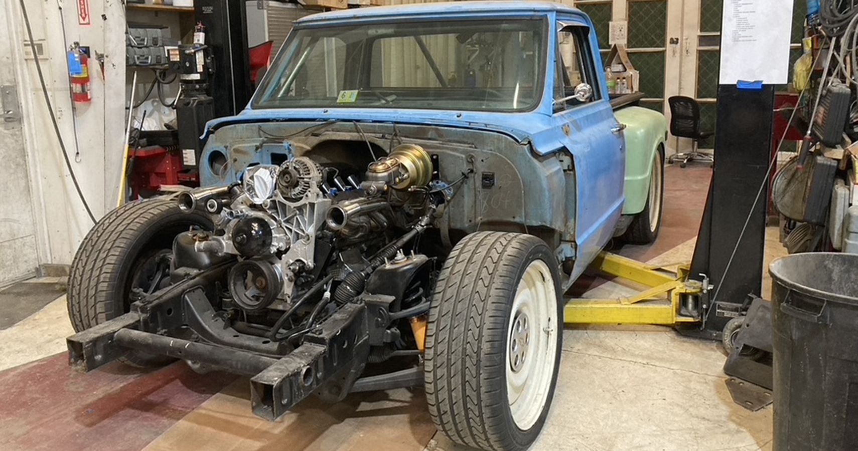 1968 Chevrolet C10 turbo engine classic restoration