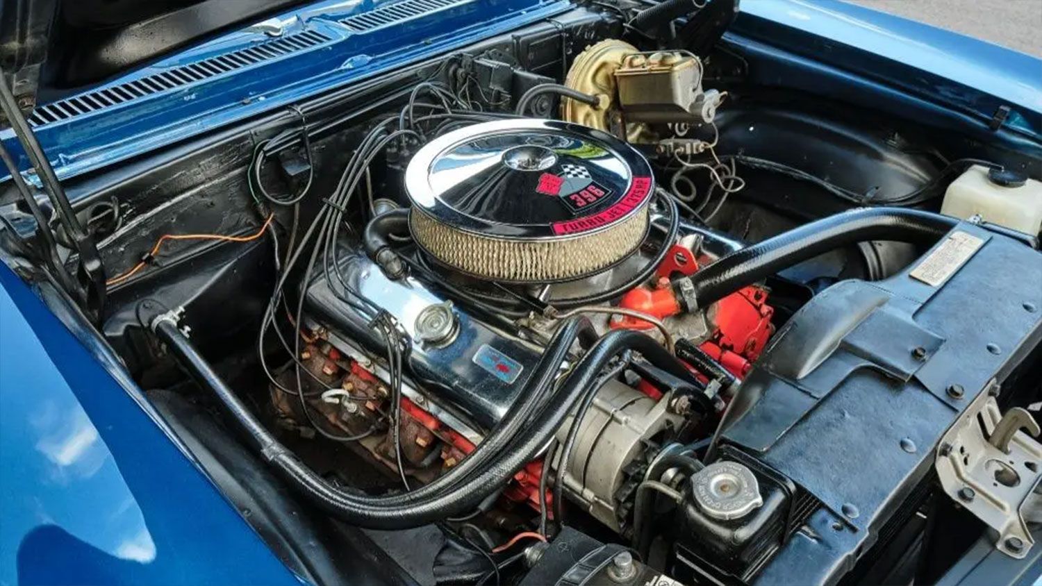 1970 Chevrolet Nova SS 396 Engine Bay