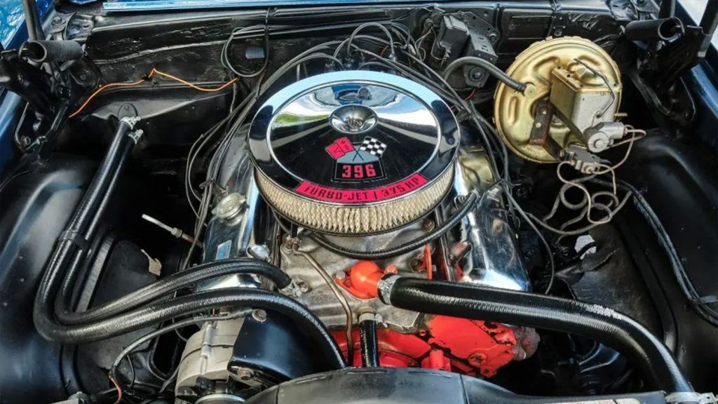 1970 Chevrolet Nova SS 396 Engine 