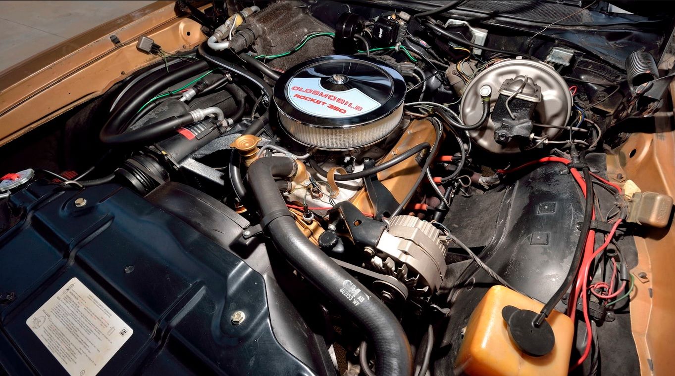 1970 Oldsmobile Cutlass Supreme 350 Engine