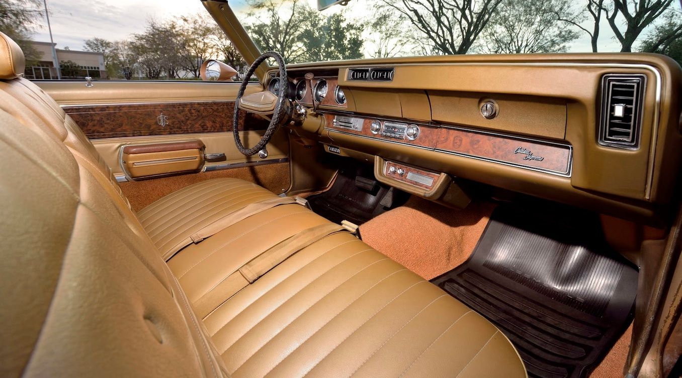 1970 Oldsmobile Cutlass Supreme Convertible Interior 