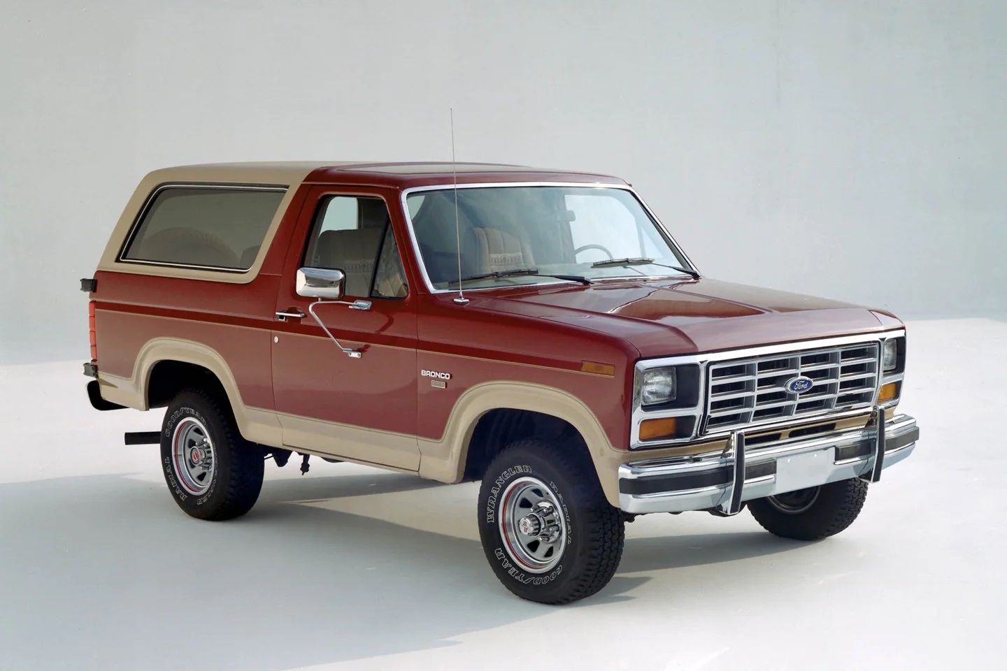 The 1985 Ford Bronco for sale. 