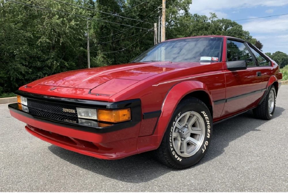 1985 Toyota Supra Red 