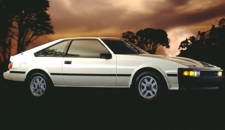 1985 Toyota Supra White