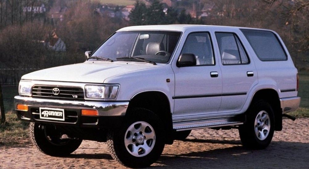 1990 Toyota 4Runner White 