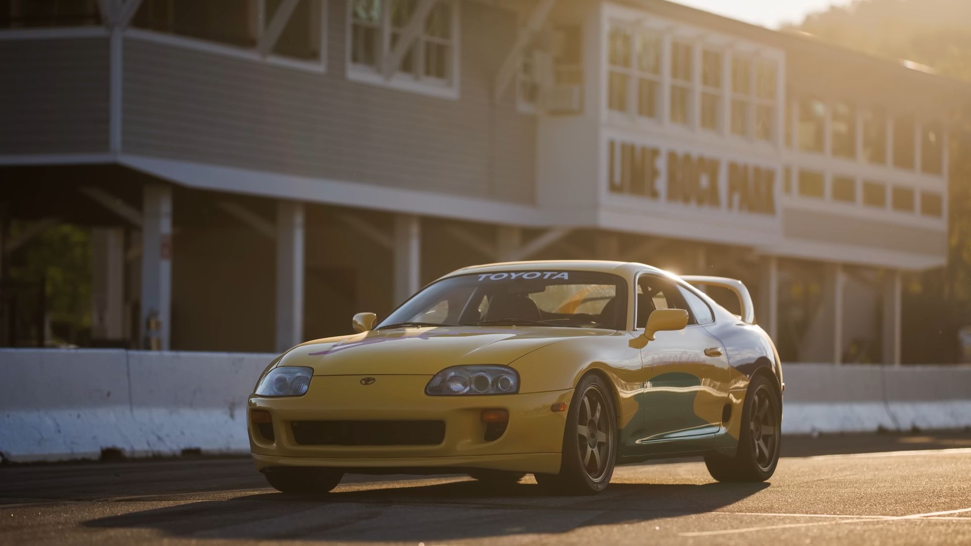 1995 Toyota Supra IndyCar Pace Car Front Quarter View