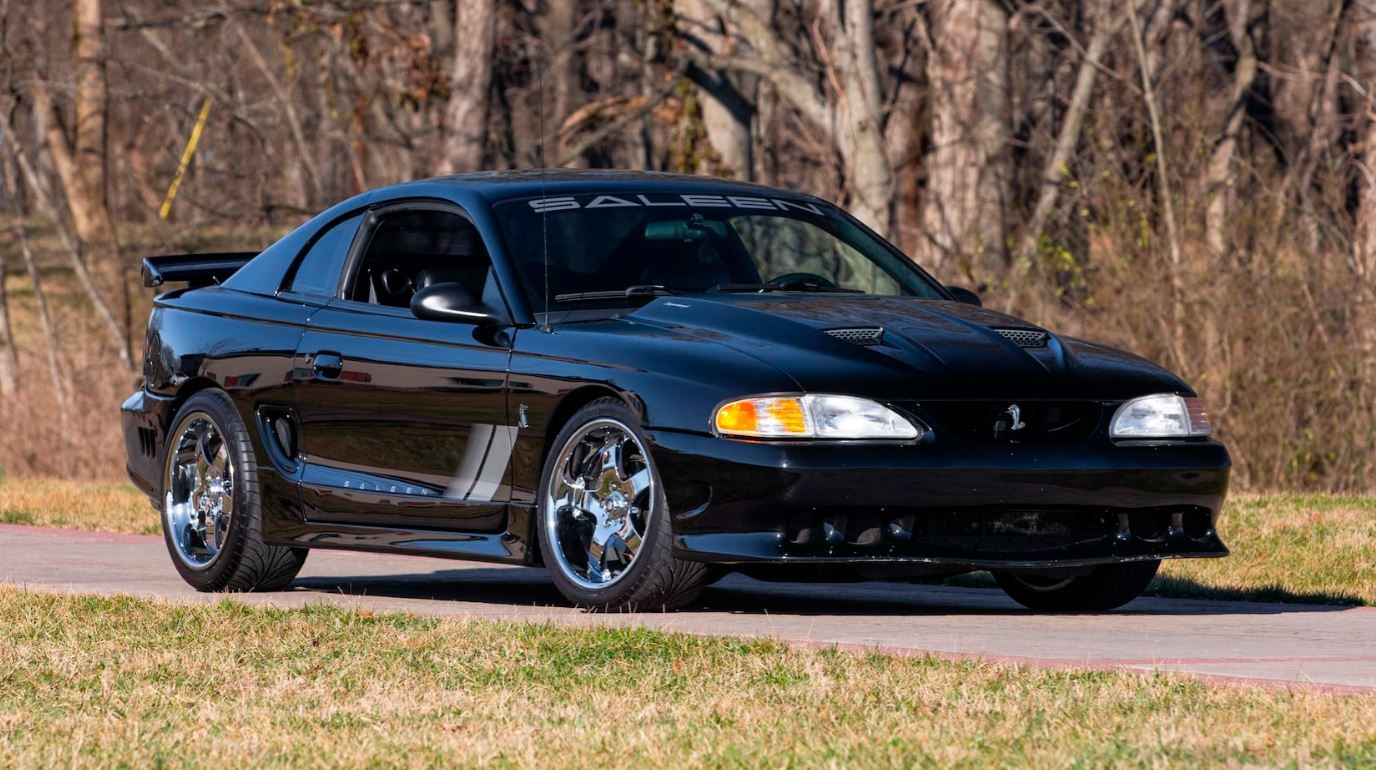 1998 Ford Mustang GT (Black) - Front