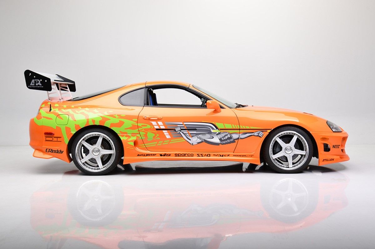 The Fast And The Furious Toyota Supra, side