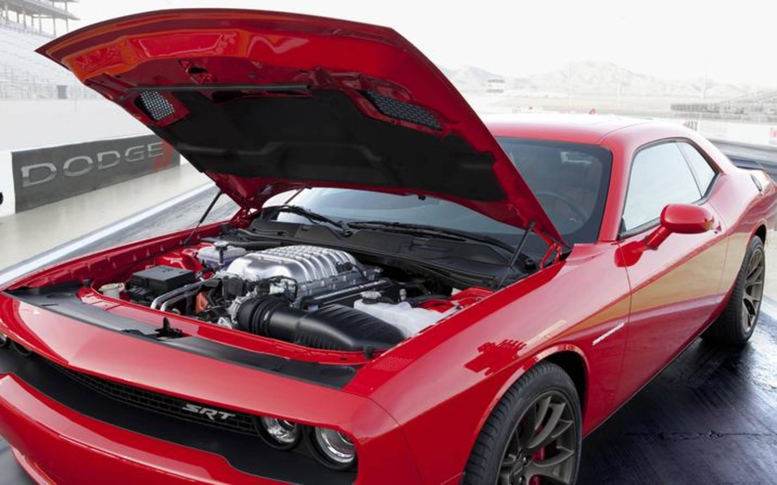 2015 Dodge Challenger with HEMI SRT Hellcat Engine 