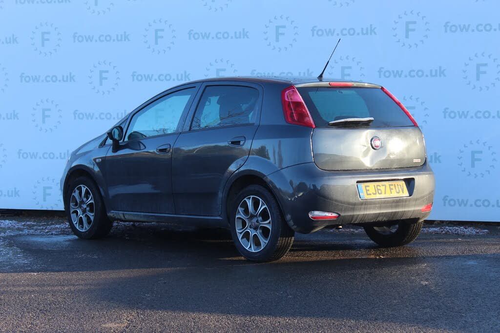 gray 2017 fiat punto