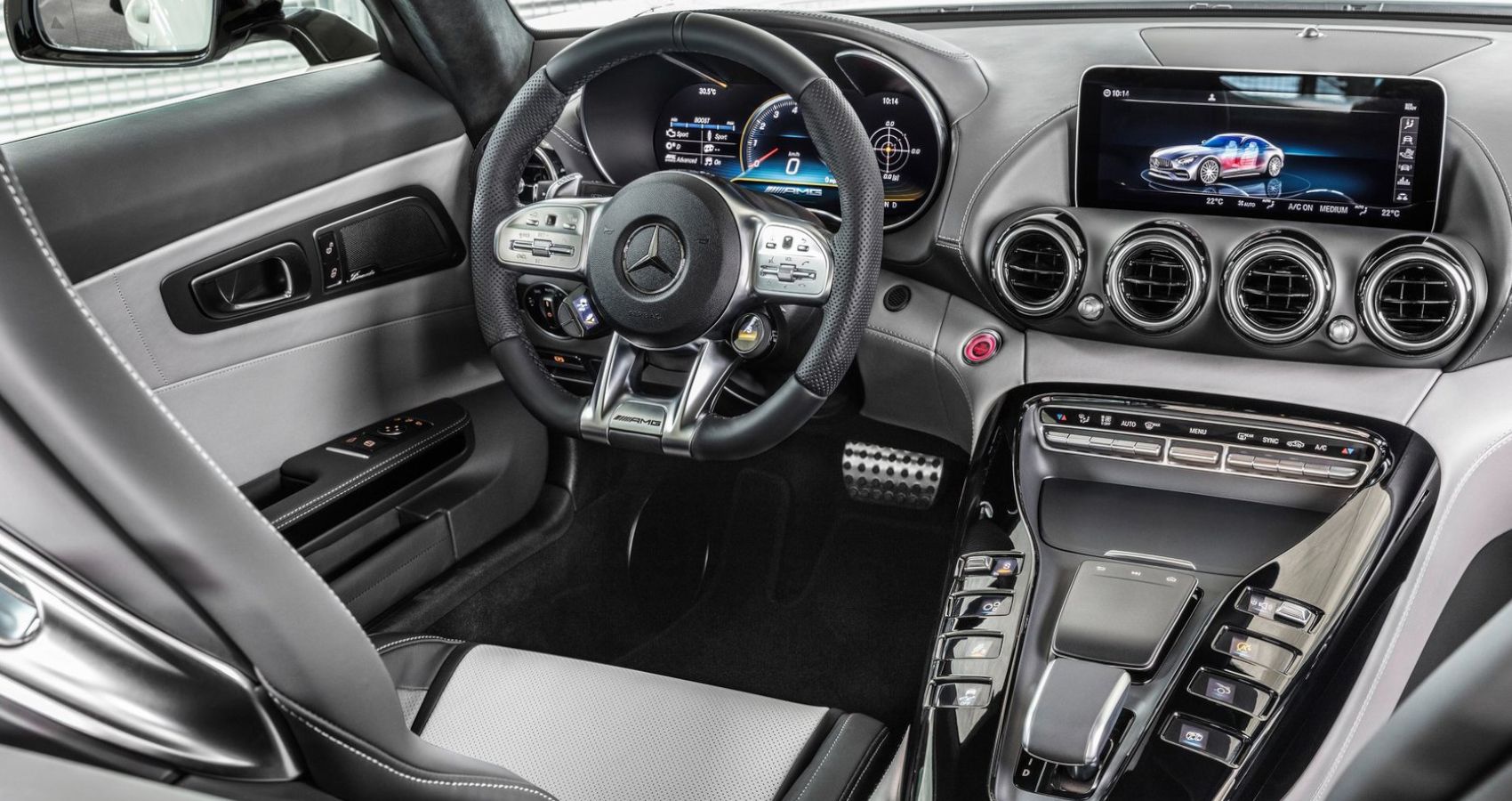 2020 AMG GT Interior