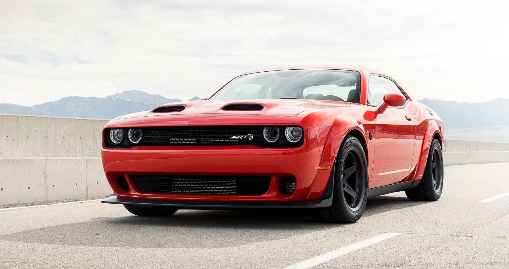 2023 Dodge Challenger SRT Super Stock In Red Front View