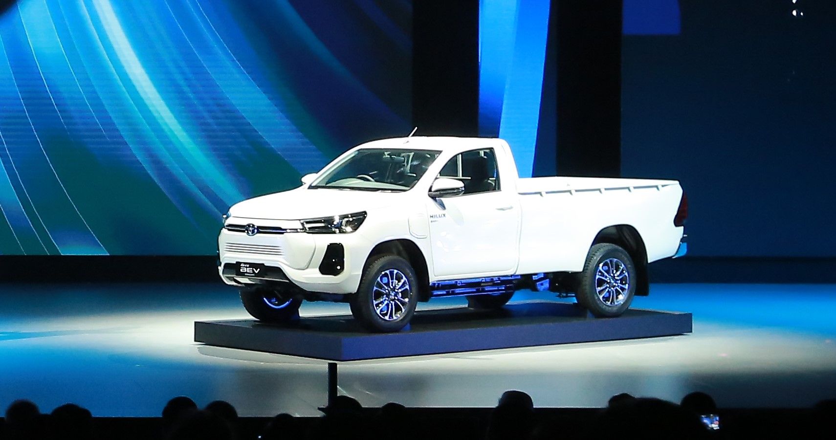 Toyota Hilux BEV Concept showcased at the 60th Anniversary celebration