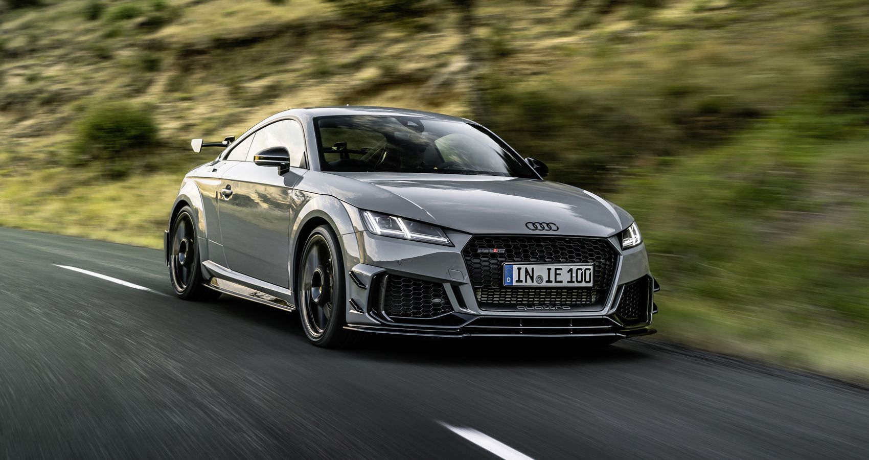 2023 Audi TT RS Coupé Iconic Edition In Nardo Grey Color