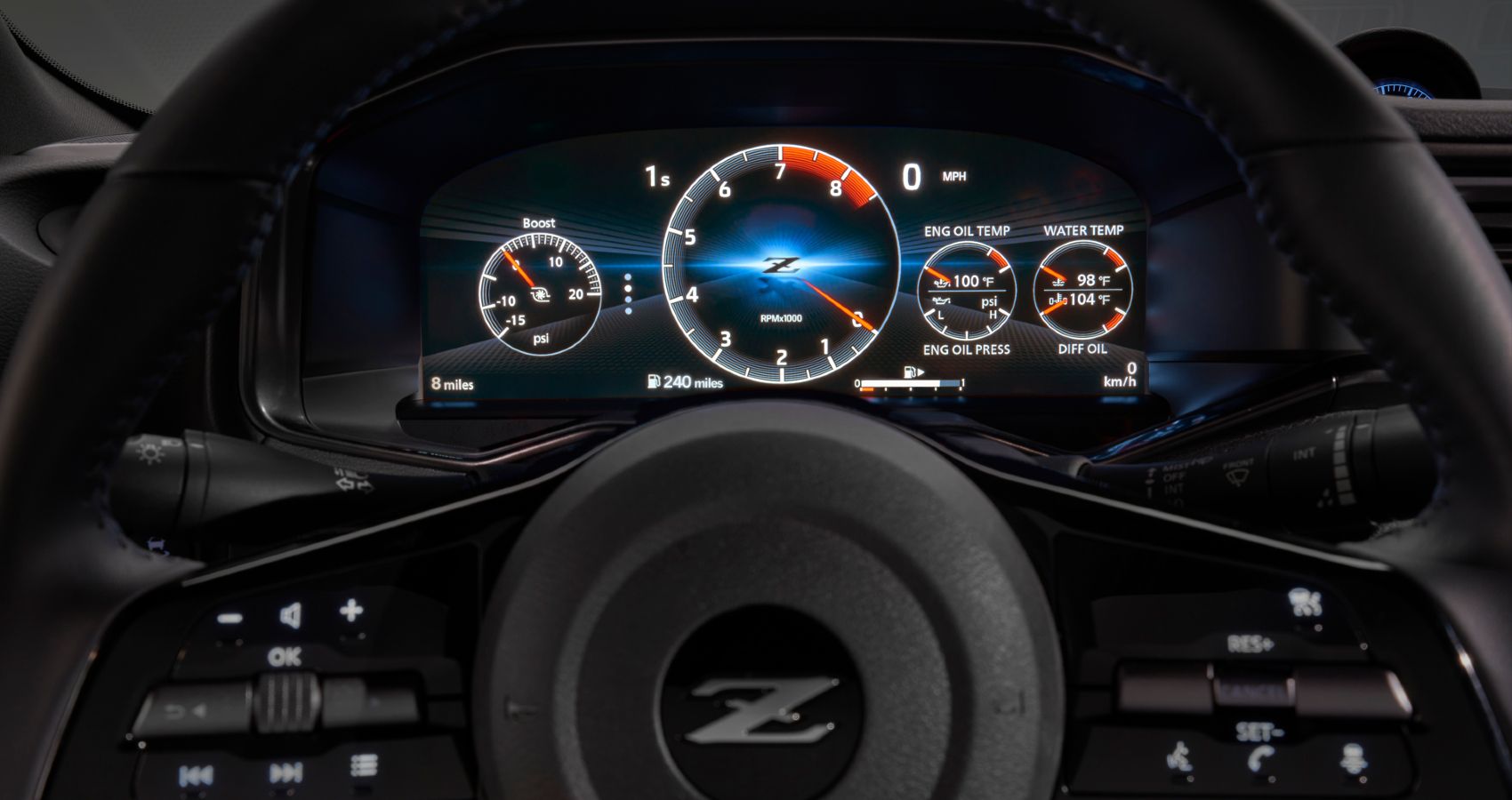 2023 Nissan Z Digital Cluster