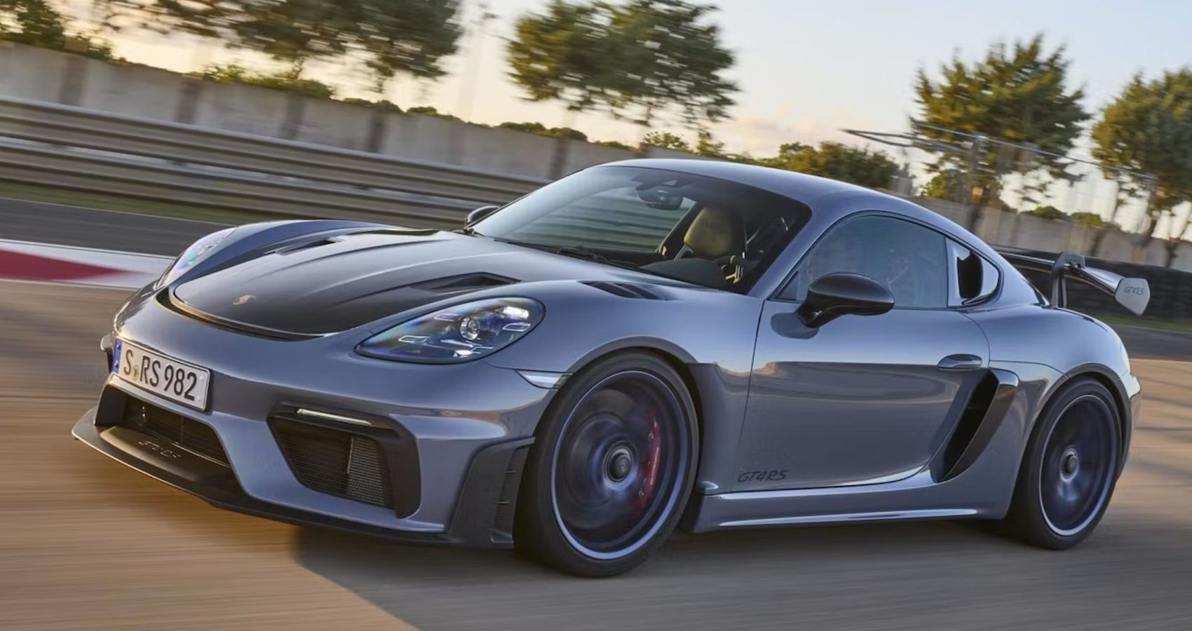 Gray 2023 Porsche 718 Cayman GT4 RS