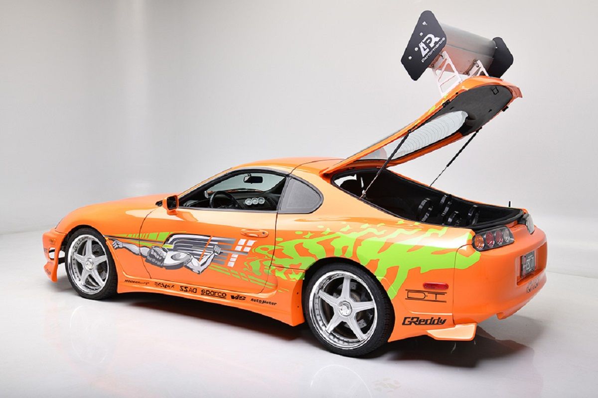 The Fast And The Furious Toyota Supra rear