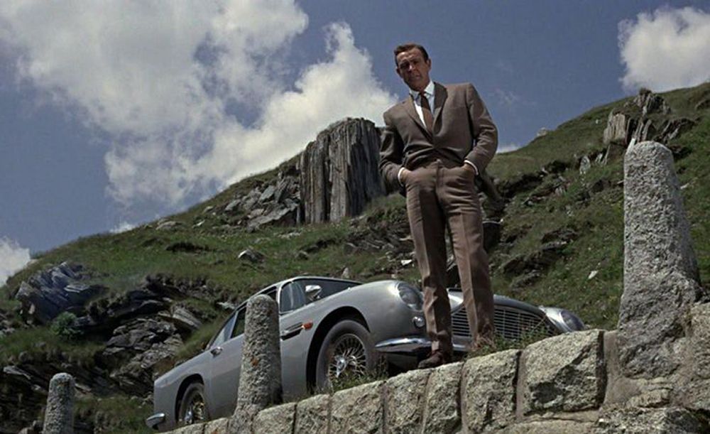 James Bond sur le col de la Furka, Italie