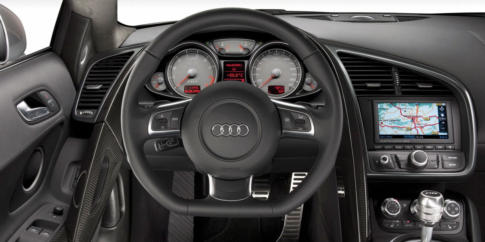 Alternate Angle of the Audi R8 Interior Driver's Seat
