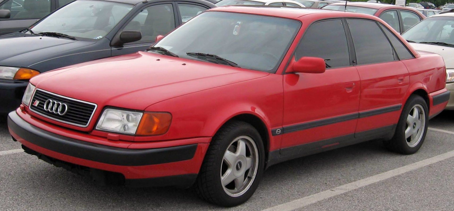 Audi S4 C4 Red