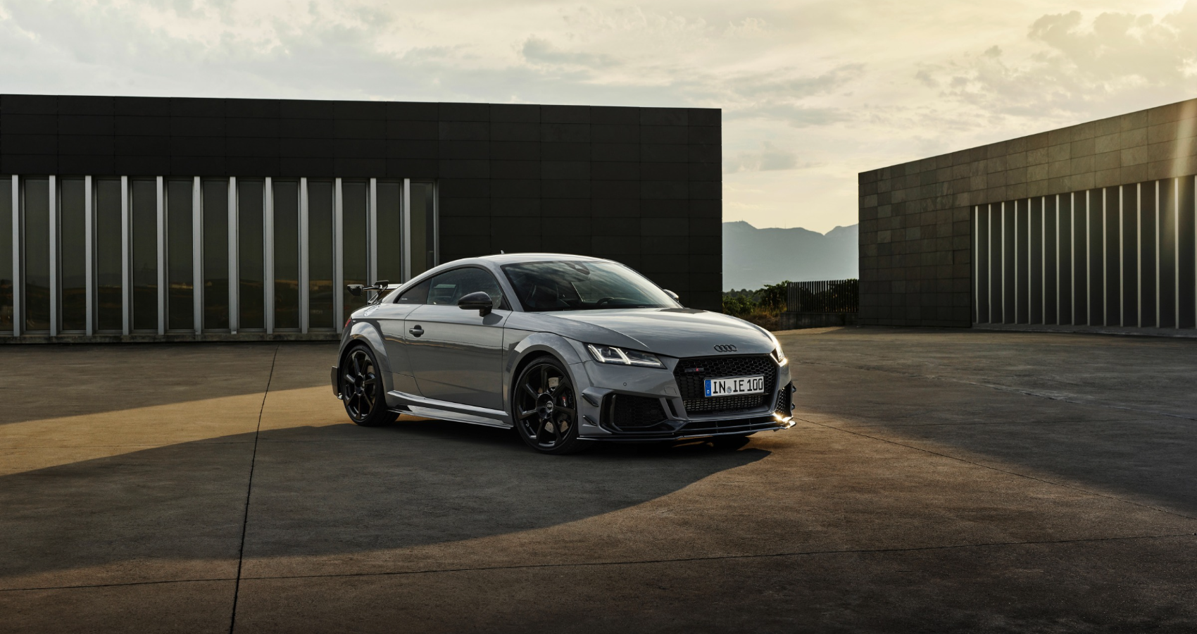 Audi TT RS Coupe Iconic Edition parked