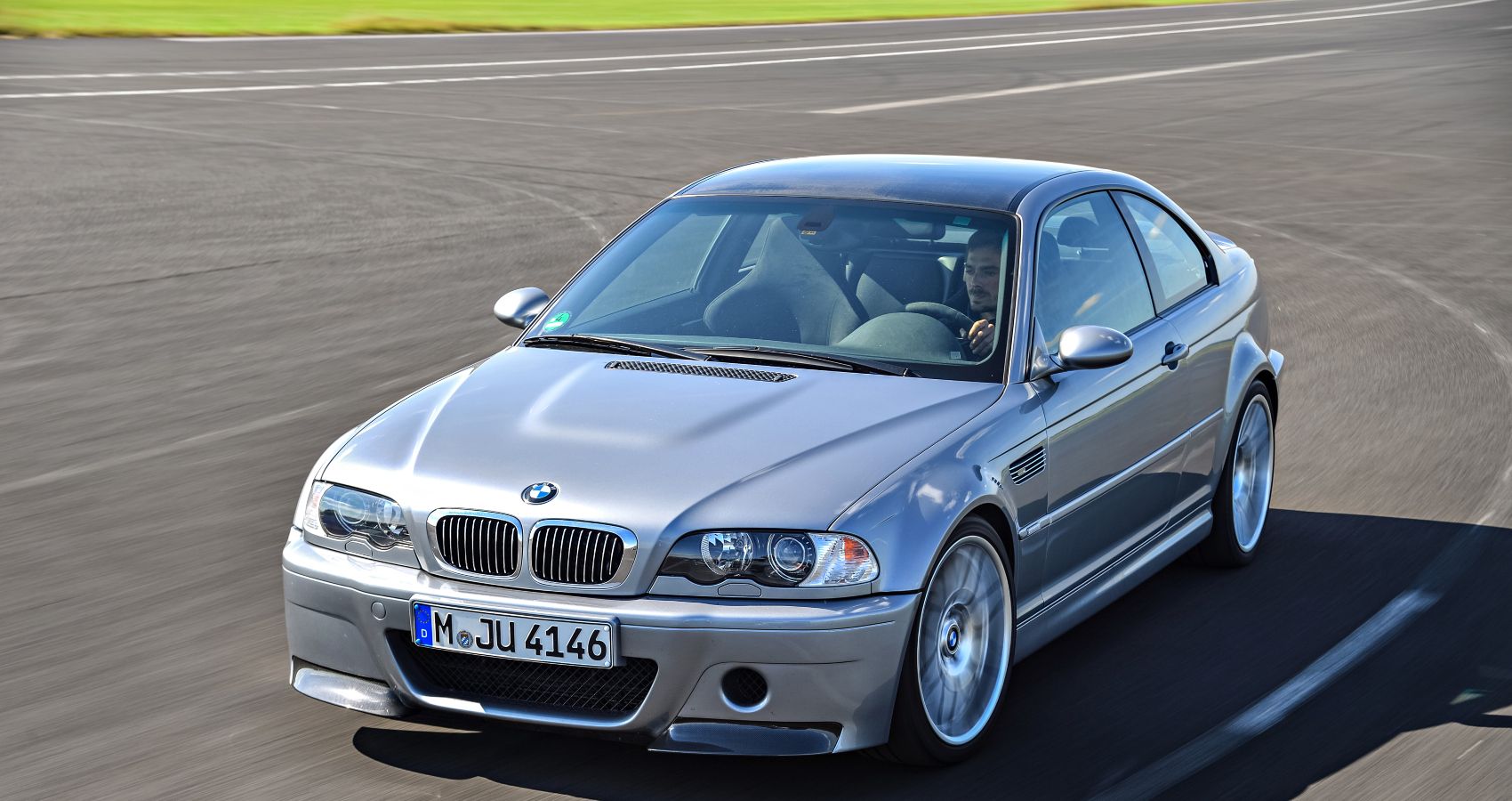 BMW E46 M3 CSL Front Quarter View