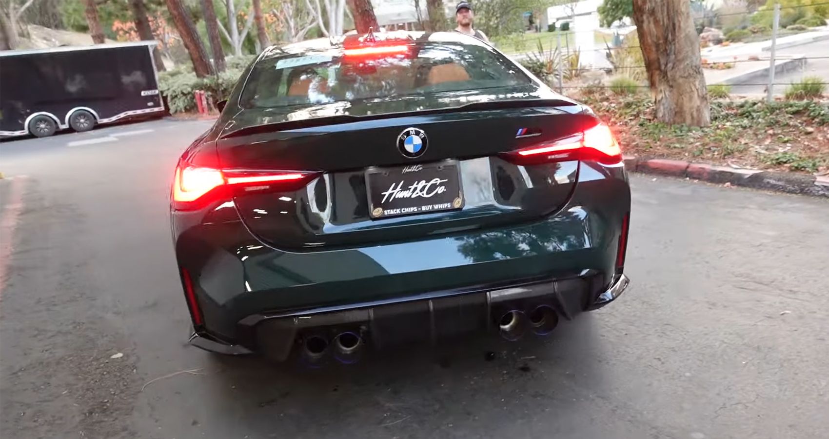 Watch A BMW M4 G82 Get A New Loud Exhaust 