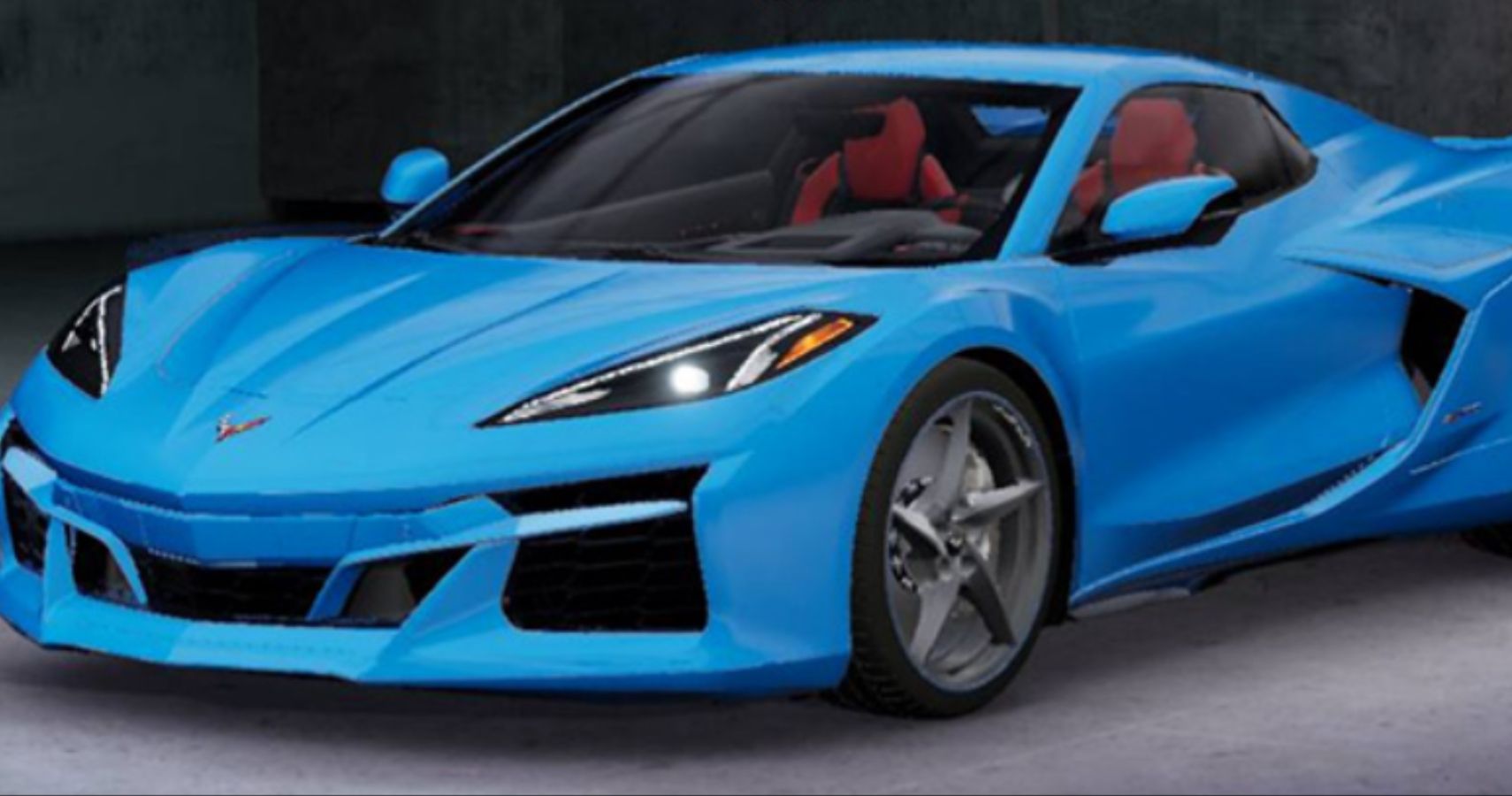 2024 Corvette ERay Hybrid Sports Car Accidentally Leaked On The