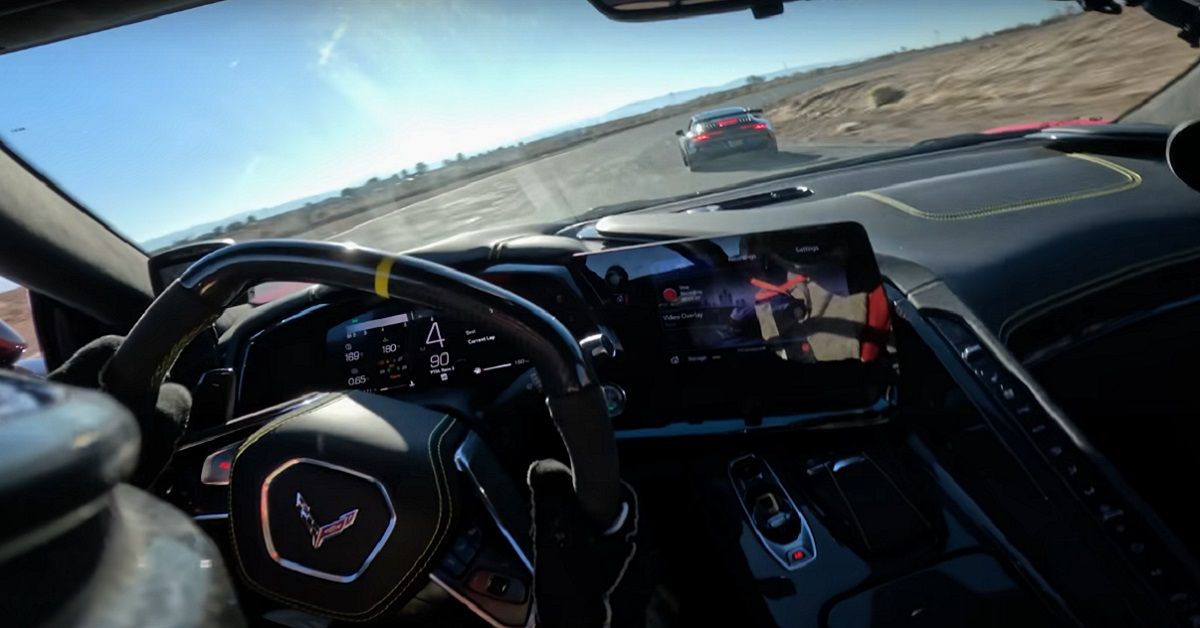 Speed Phenom with his C8 Chevrolet Corvette Z06 at Willow Springs Raceway