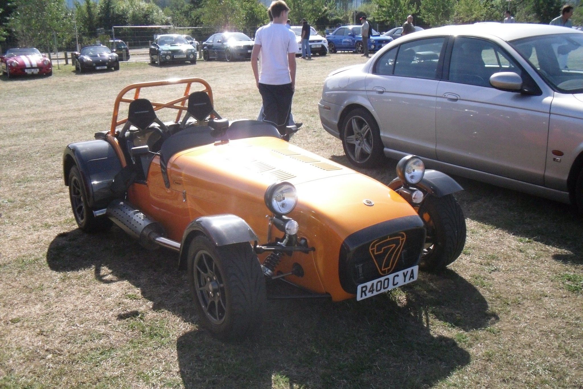 Caterham R400 at a race track