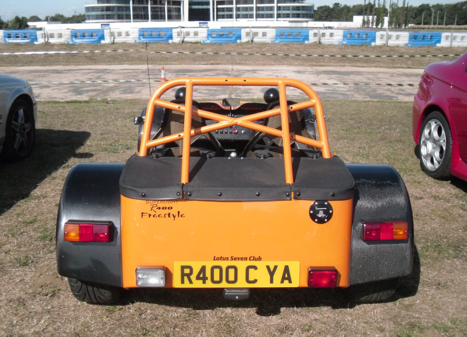 Caterham R400 at a track