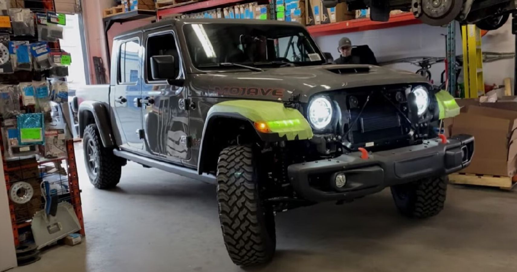 Jeep Gladiator Mojave Gets Supercharged Hemi V8 Engine Swap With 840-HP