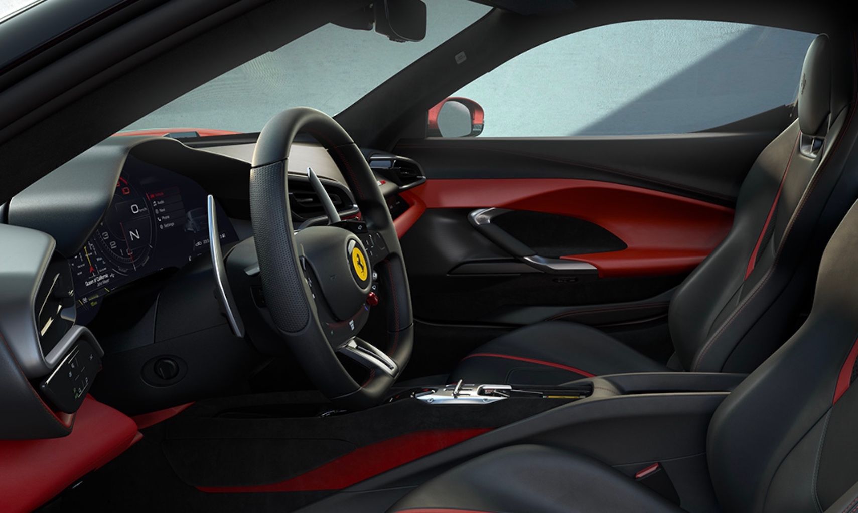 296 GTB luxury interior