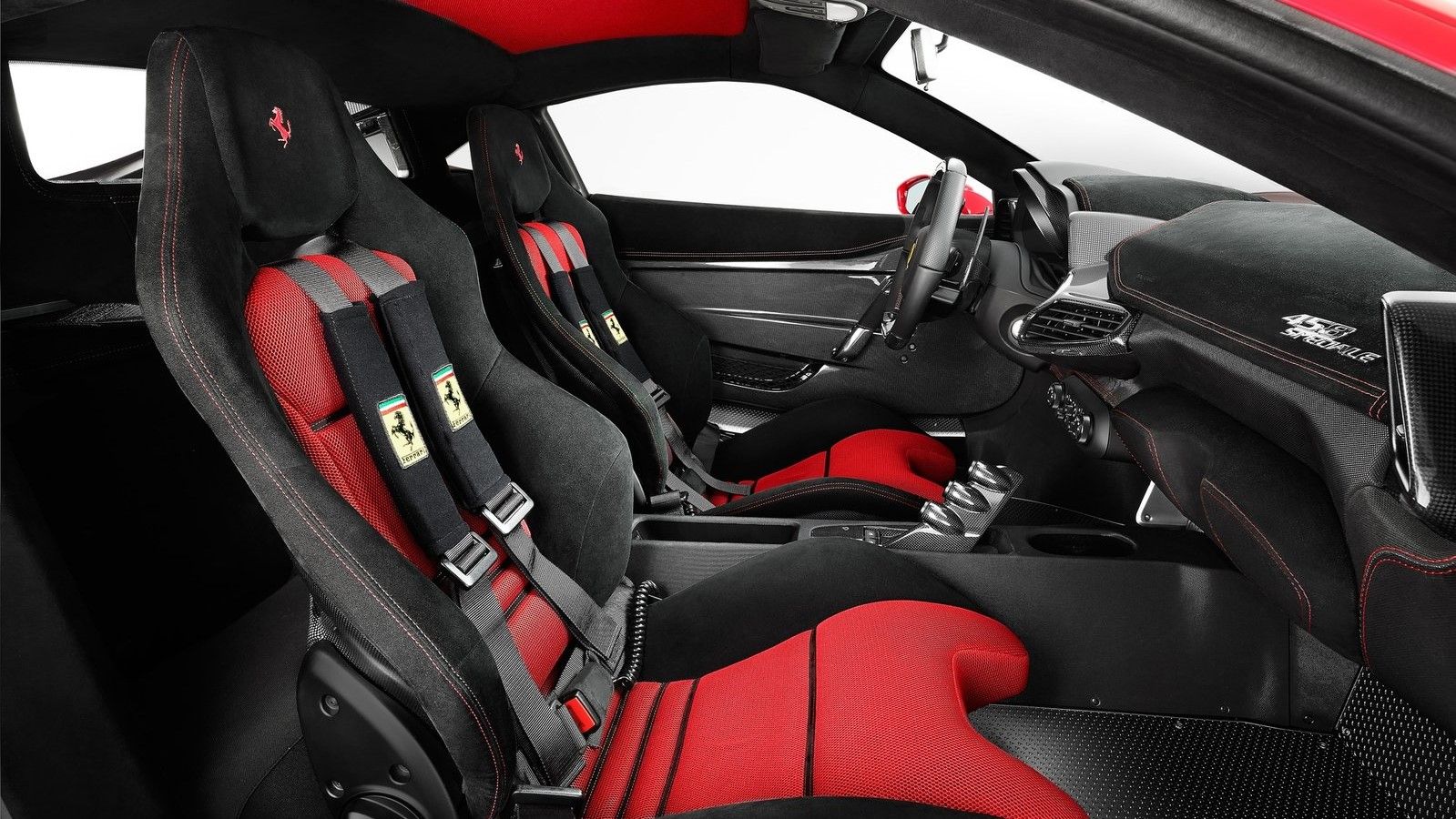 Interior del Ferrari 458 Speciale